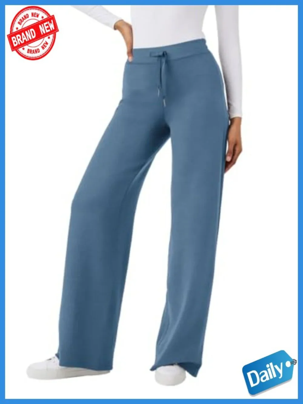 Half Zip Sweatshirt Wide Leg Sweatpant 2 Piece Lounge Set